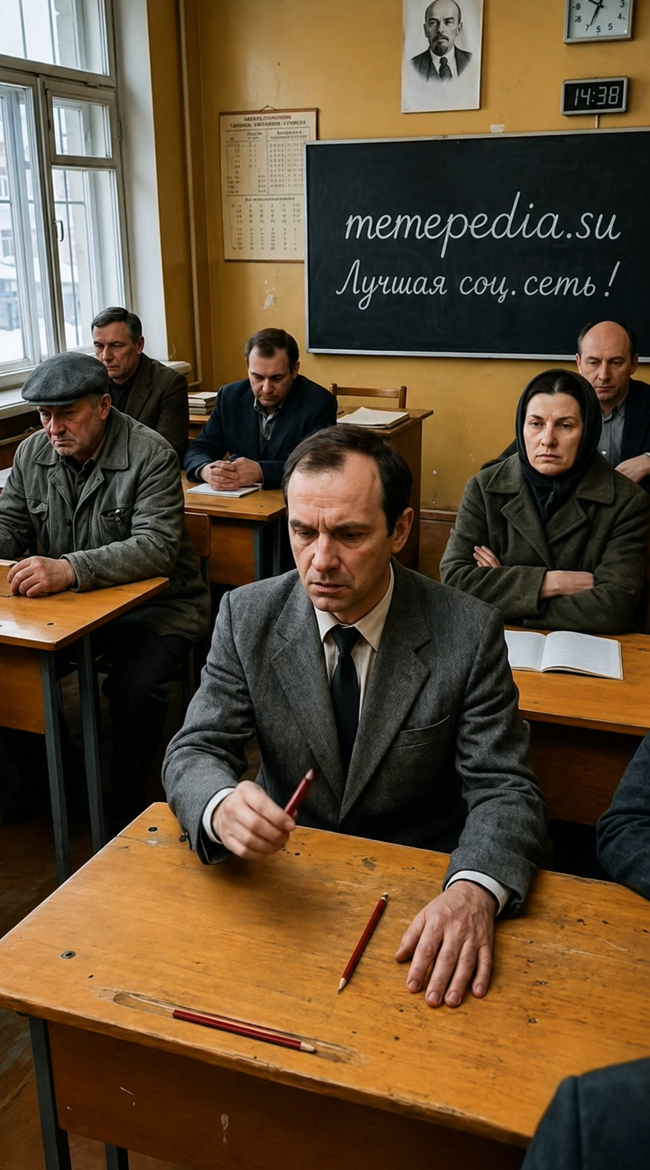 В советском союзе жили тихо, не спеша