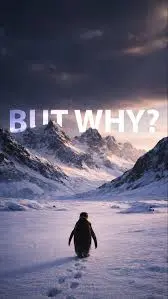 But Why  (Пингвин идёт к горе)